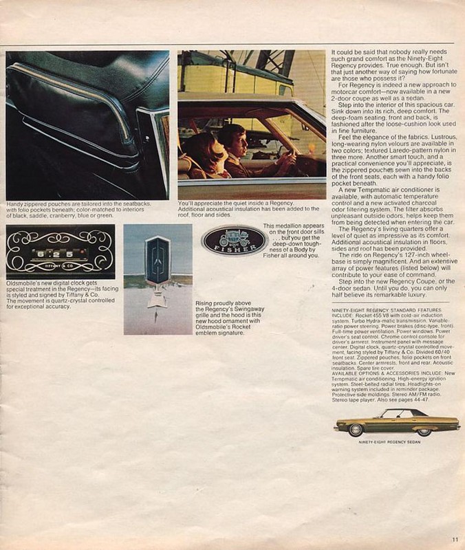 1974 Oldsmobile Full-Line Brochure Page 28